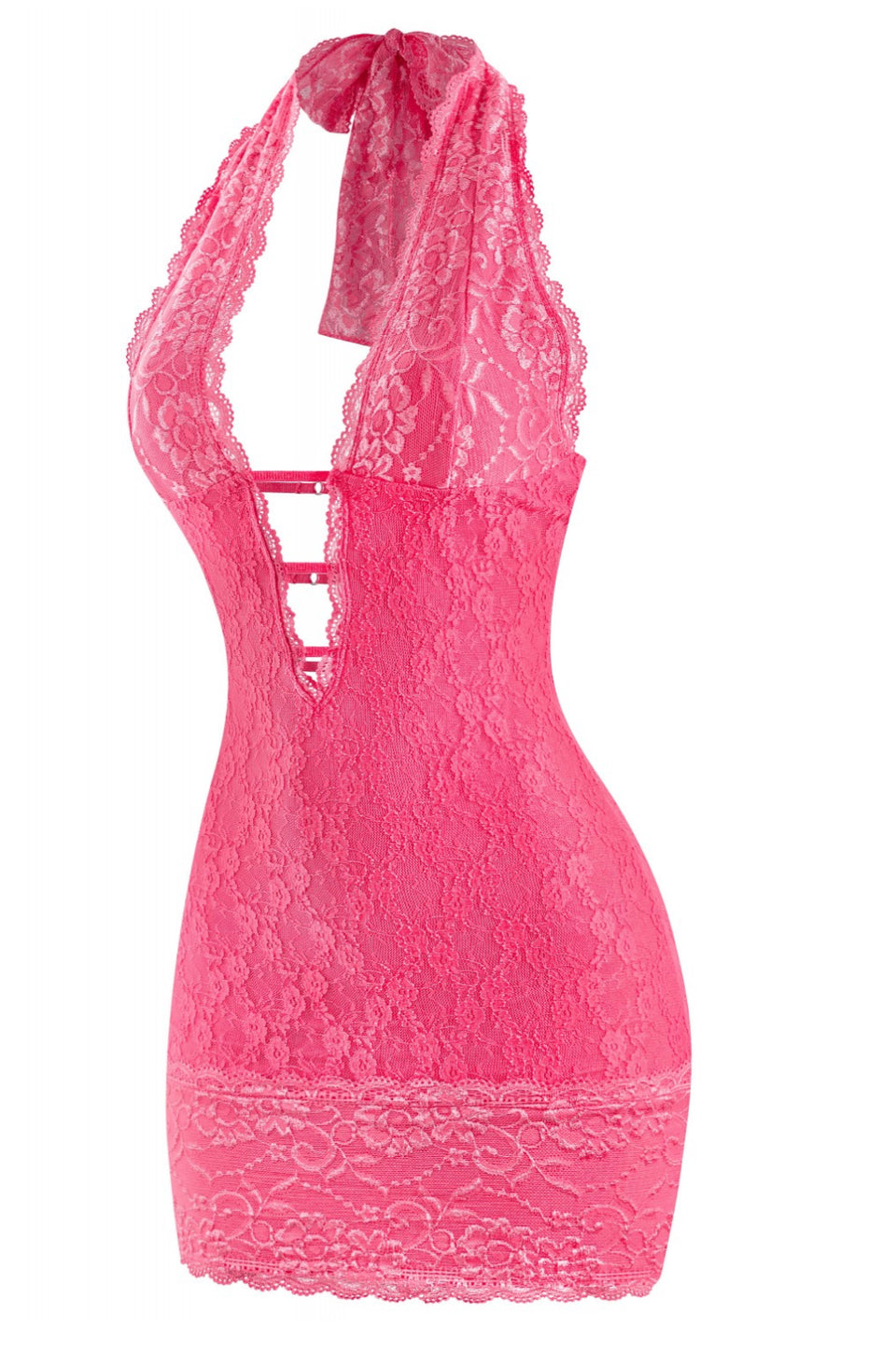 Porsha Dress Hot Pink