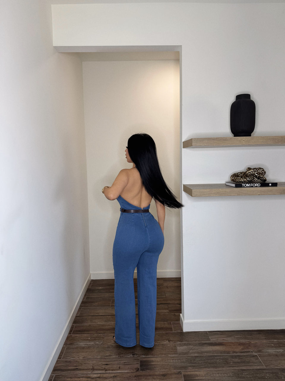 Celene Denim Jumpsuit