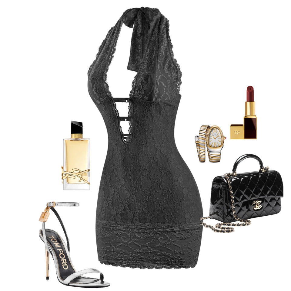 Lace Affair Mini Dress