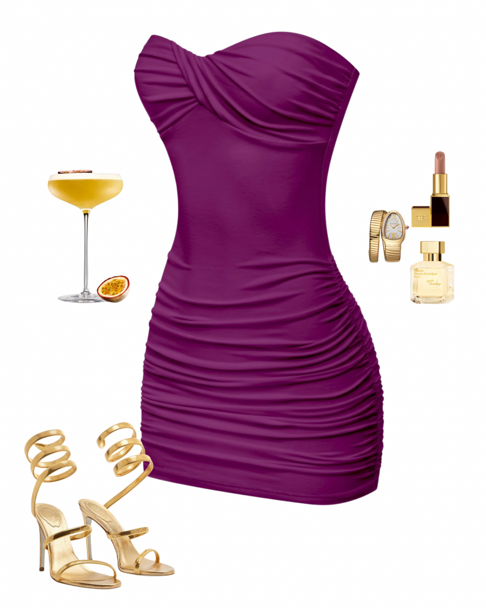 Plum Rouge Dress