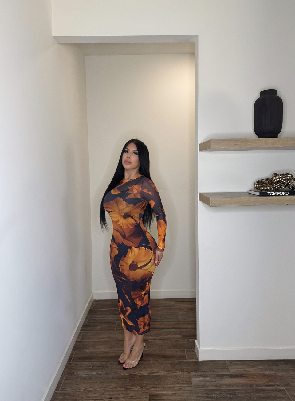 Bronze Dusk Dress