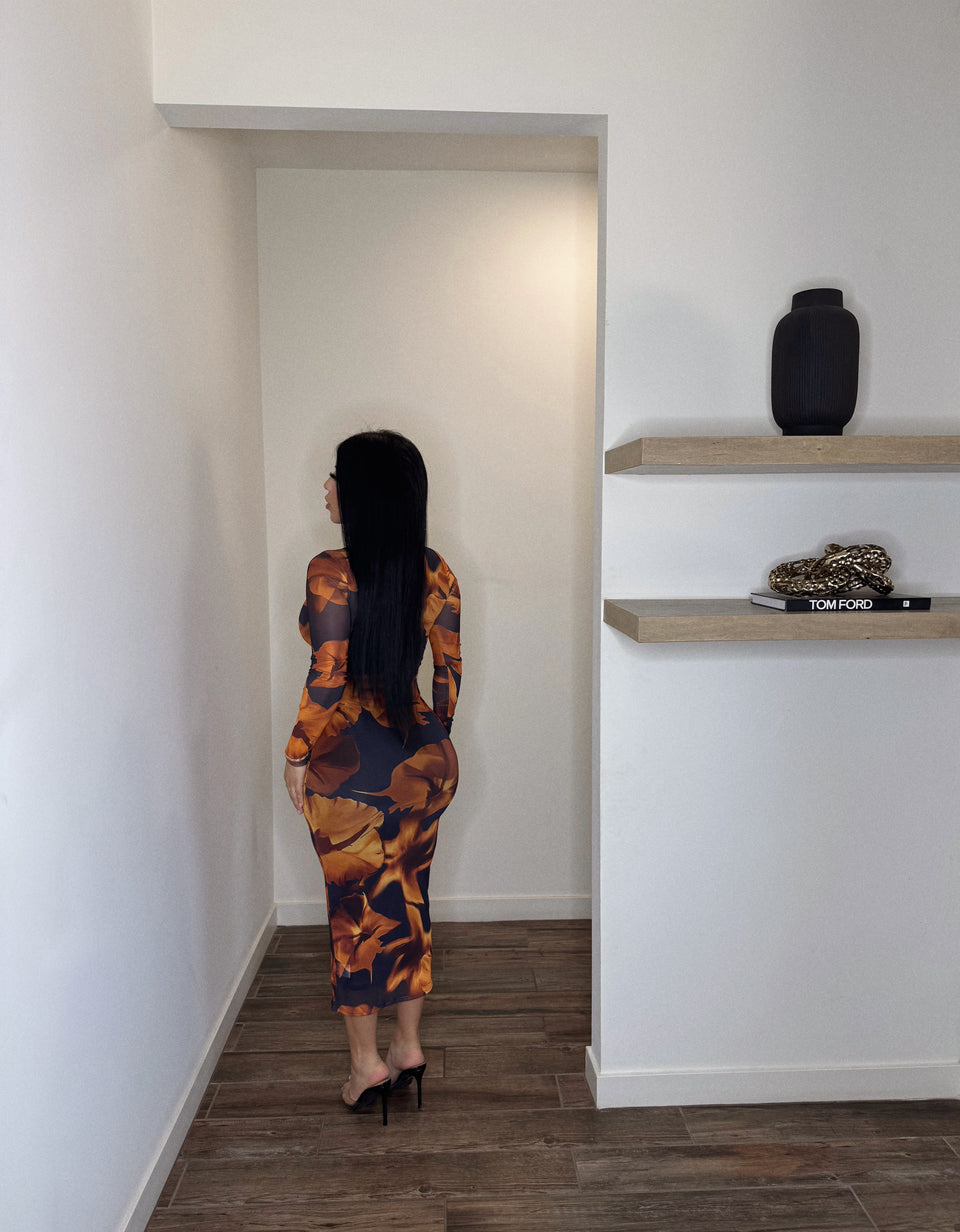 Bronze Dusk Dress