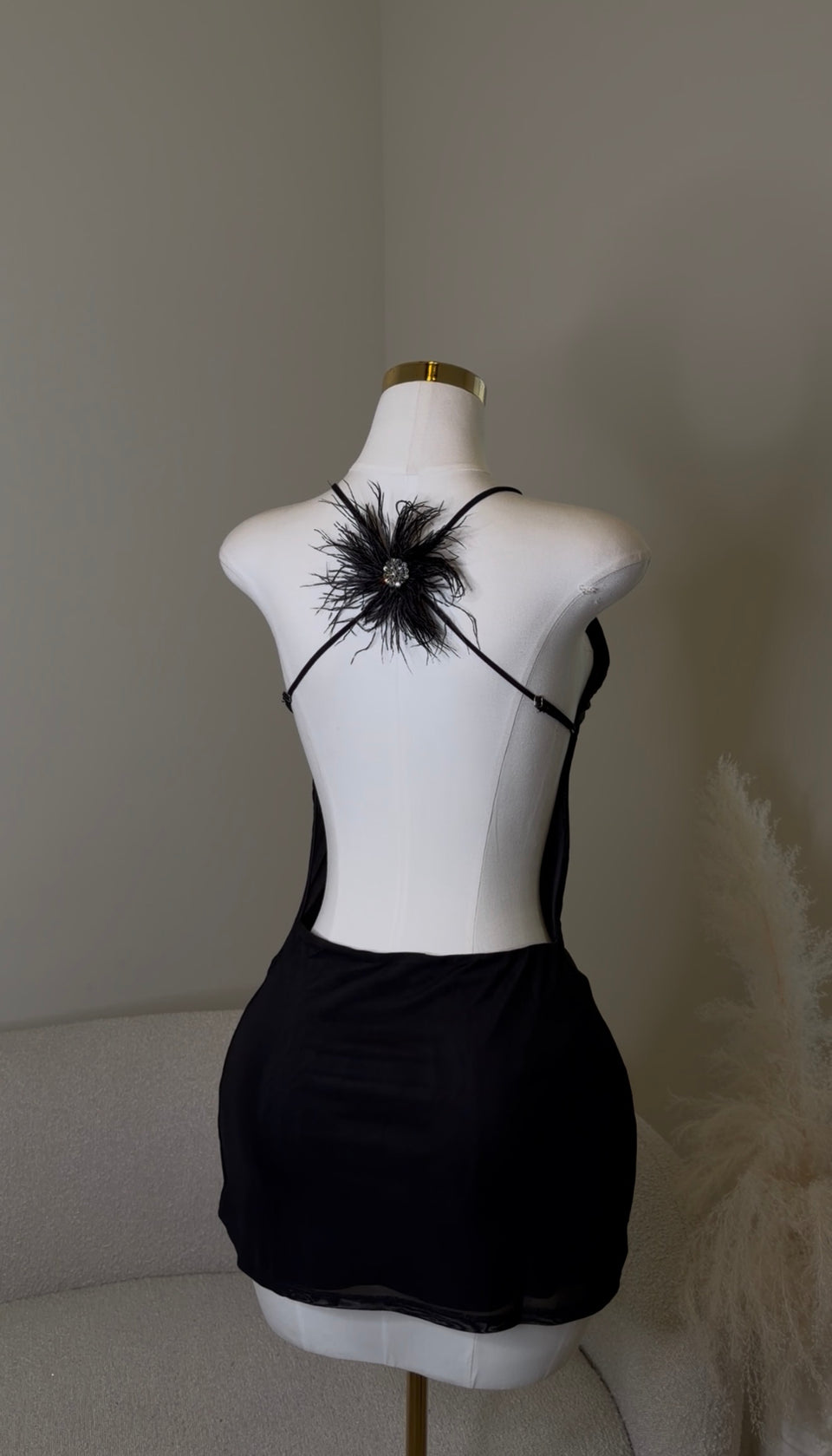 Black Whisper Dress