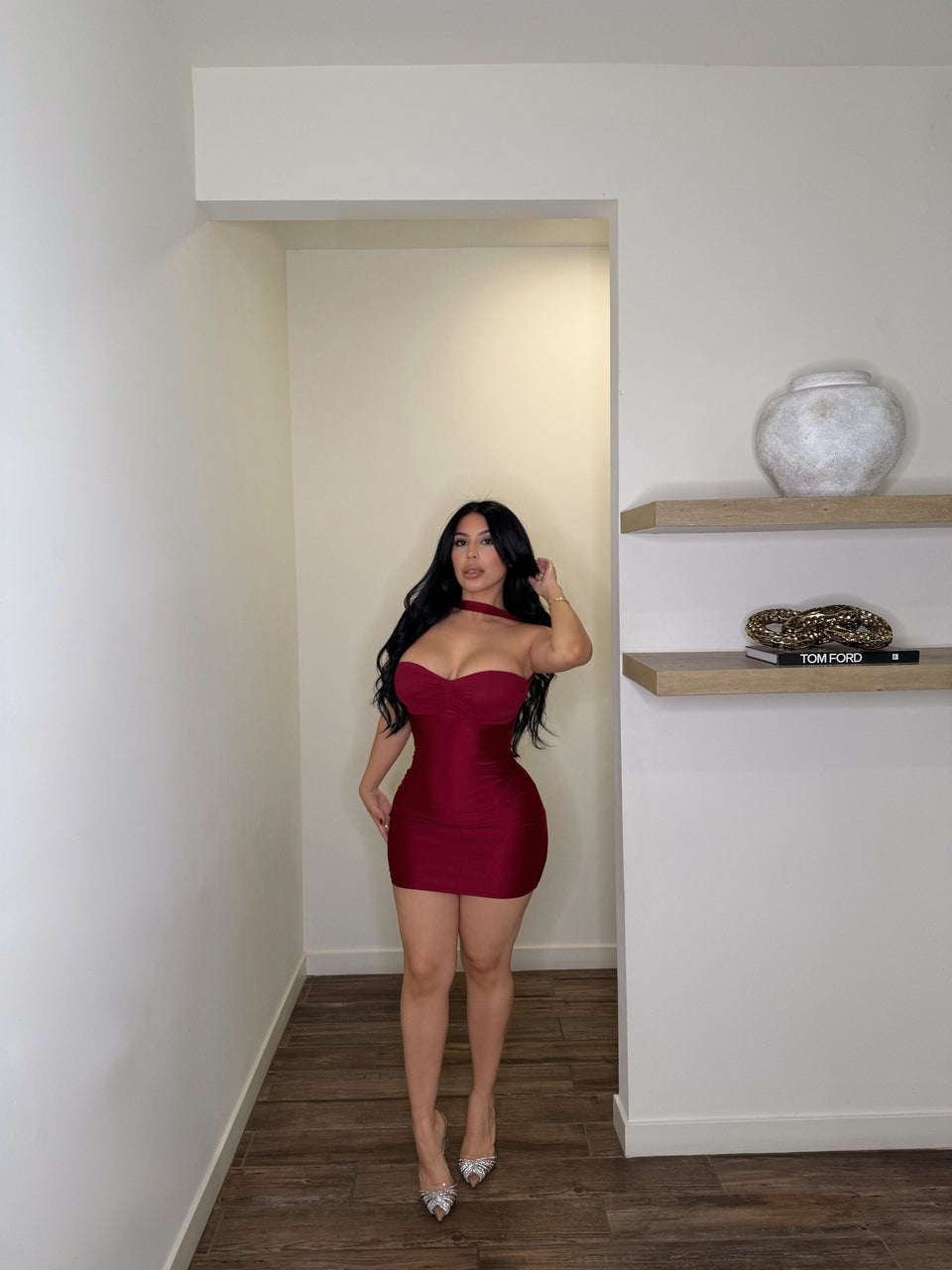 Valiy Rouge Dress