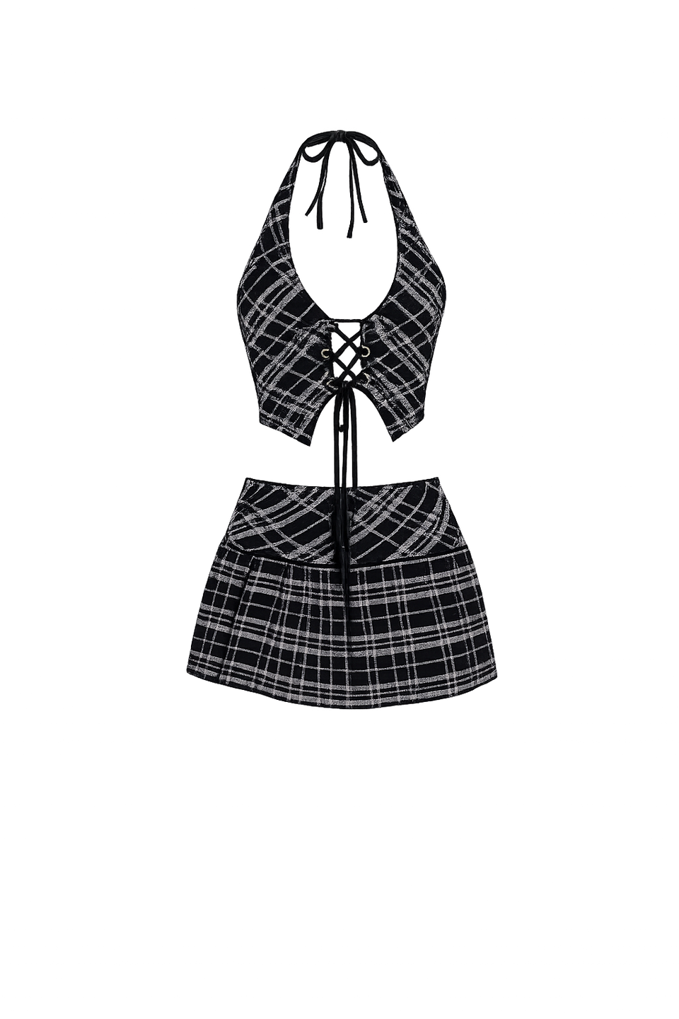 Olsen Plaid Set