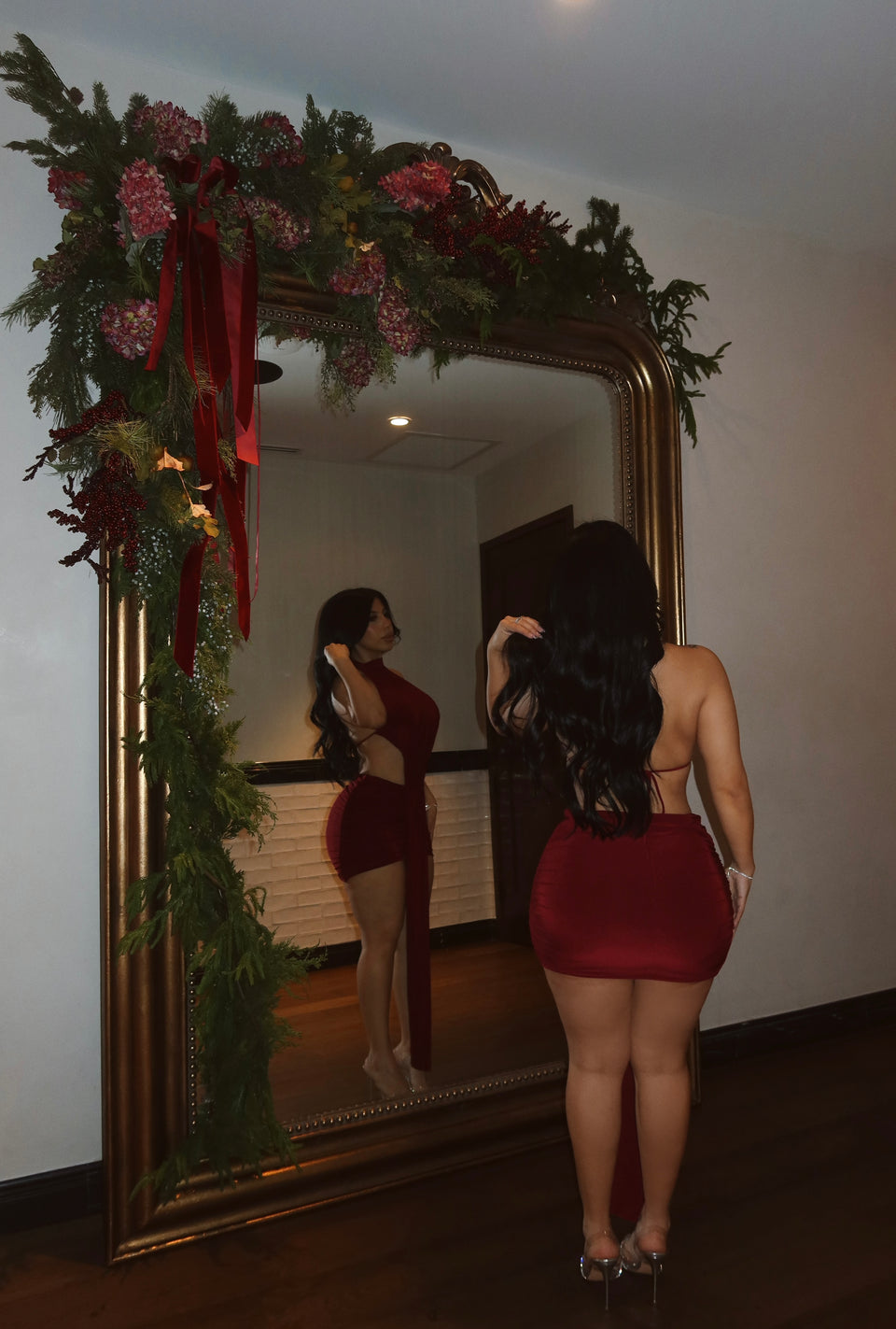 Scarlet Seduction Dress