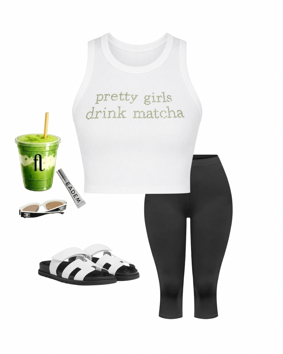 Pretty Girl Matcha Tee