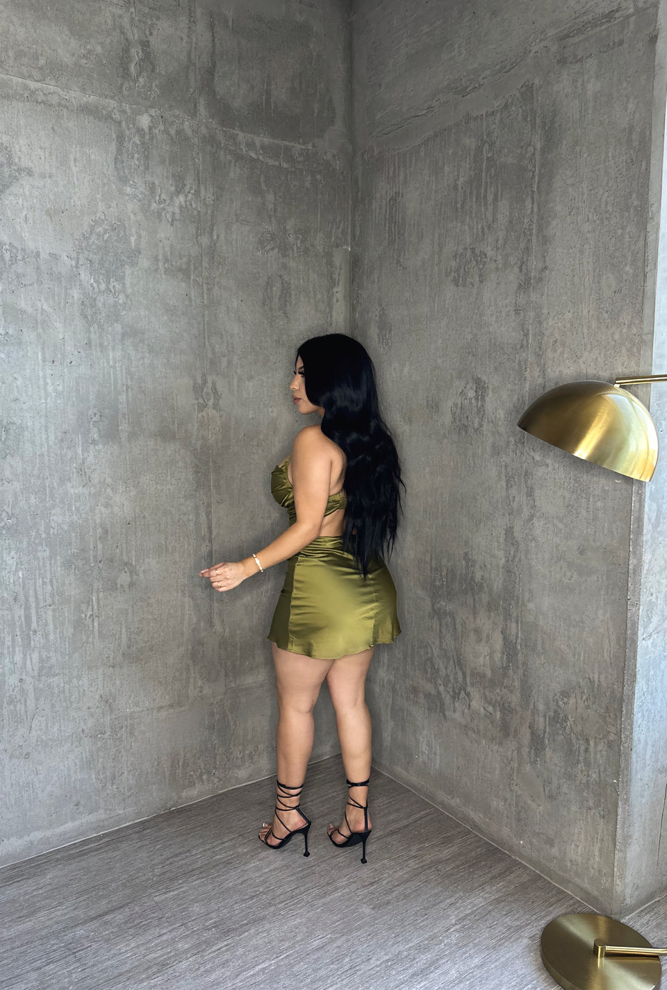 Chloe Satin Dress