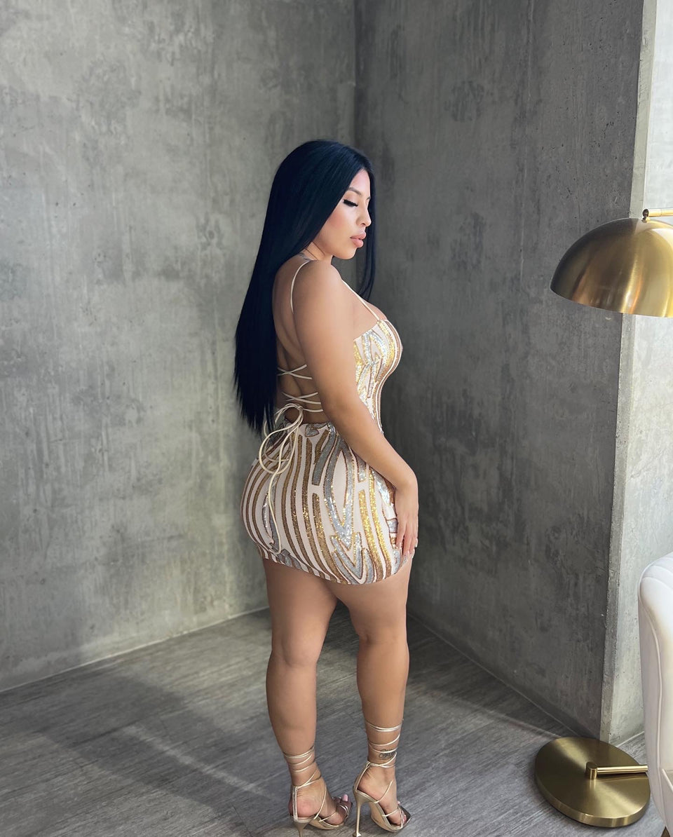 Gold Desire Dress