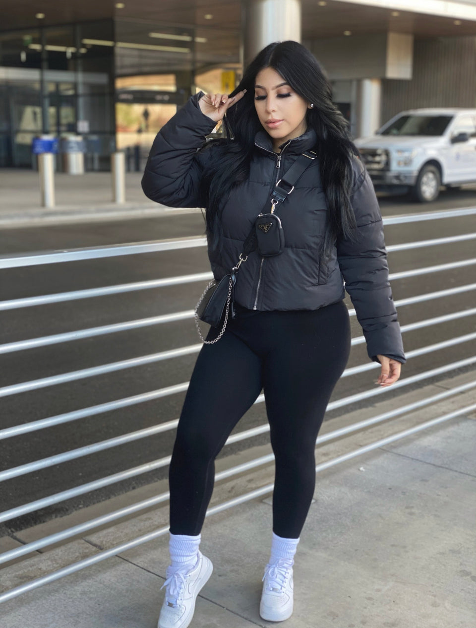 On The Cold Side Puffer - Black