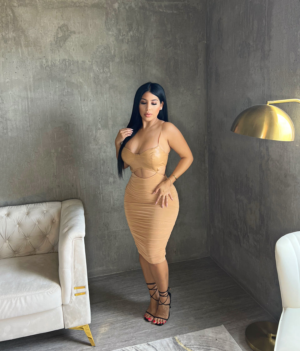 Kardash Dress - Nude