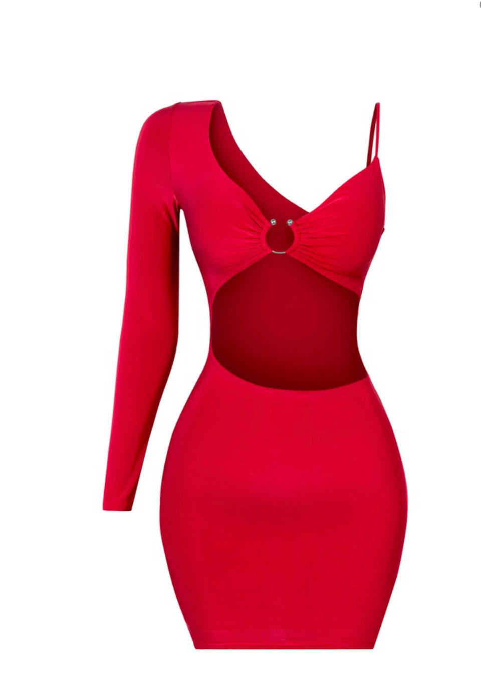 Passionate Love Dress - Red