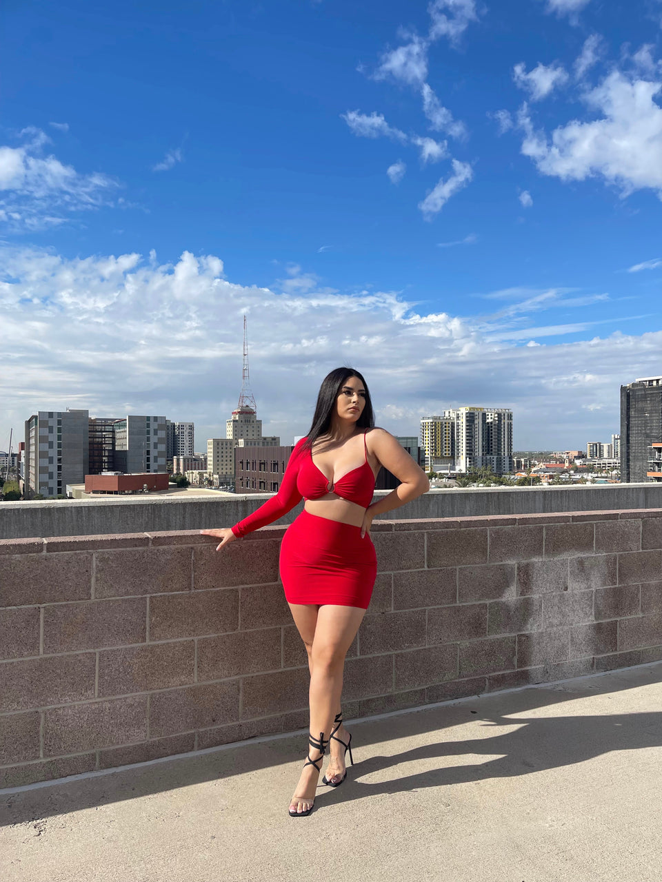 Passionate Love Dress - Red