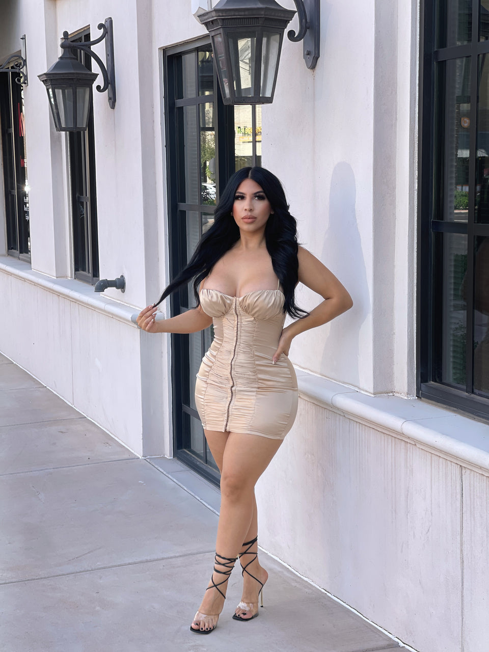Champagne Popin’ Dress
