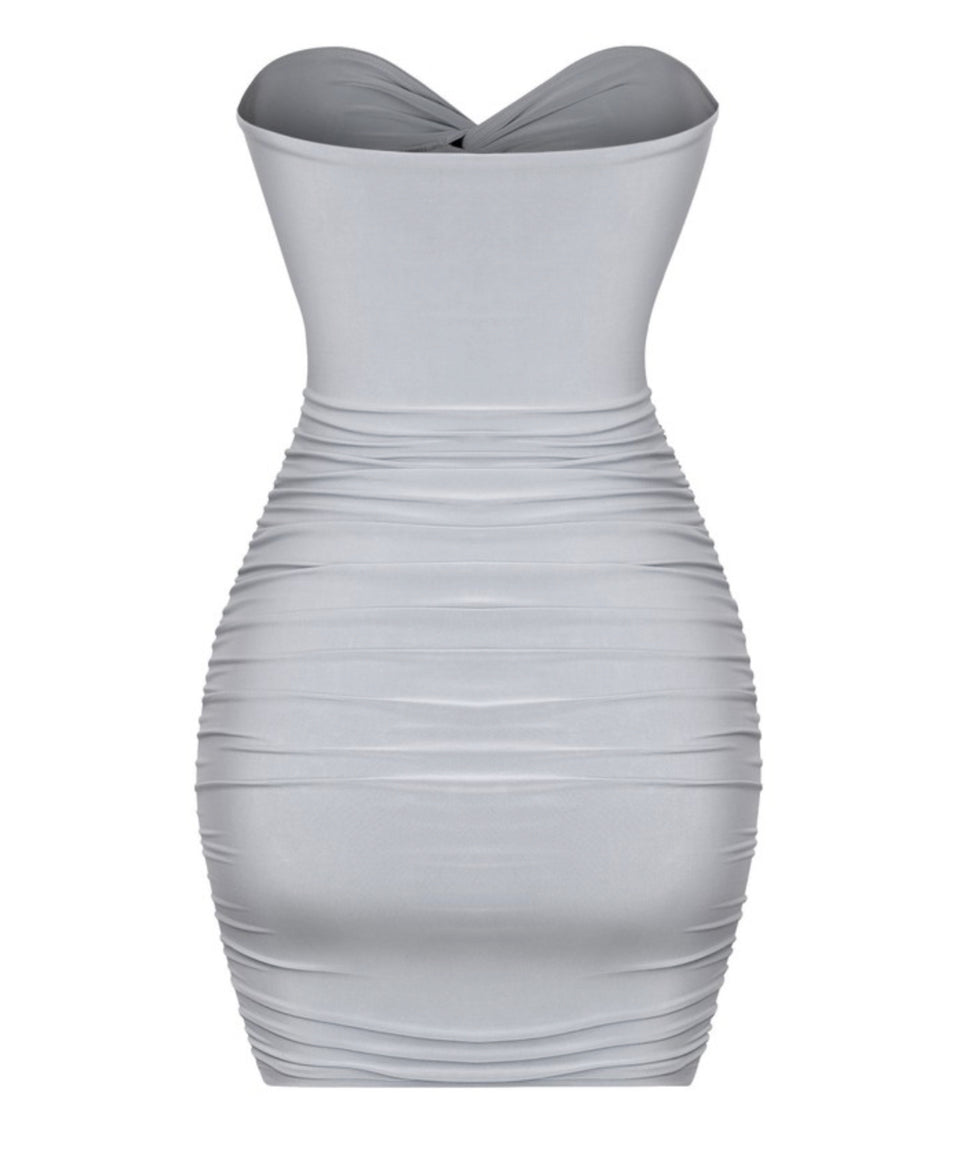A Shade Darker Dress - Dark Silver