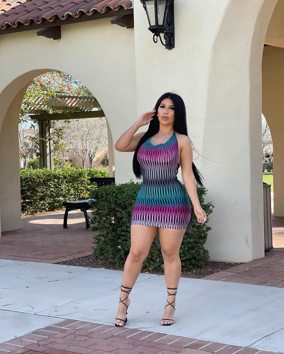 Island Girl Dress - Multi