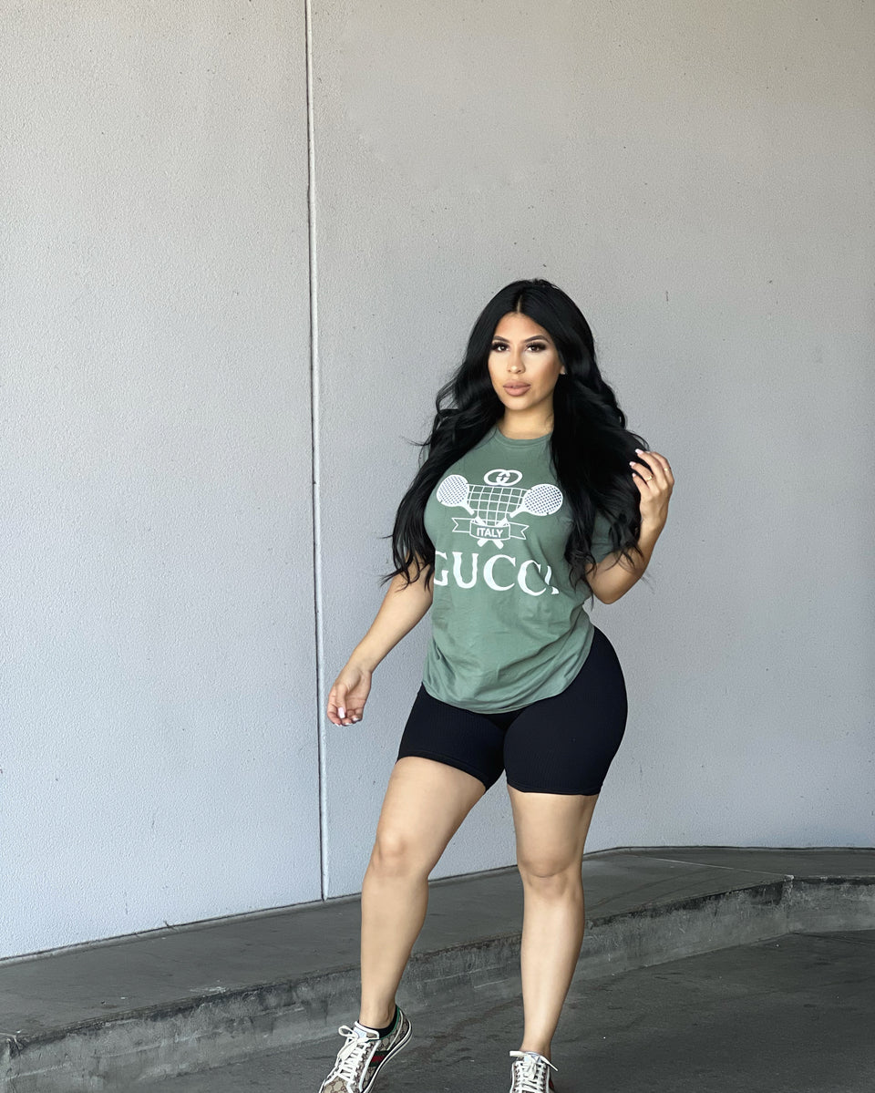 High Rise Biker Shorts