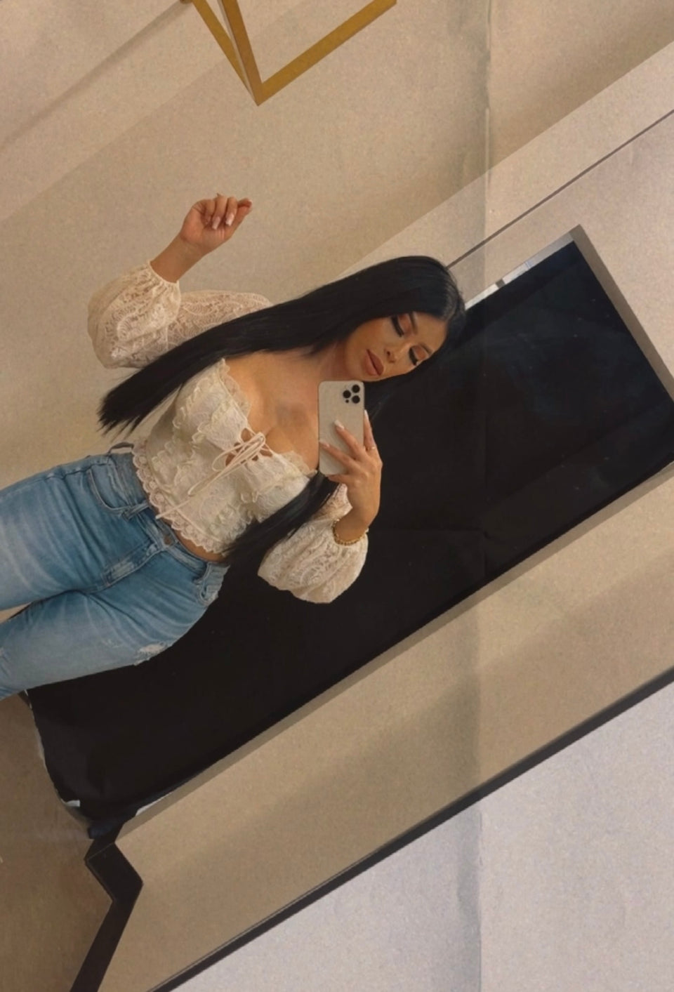Keep It Cute Top - Ivory