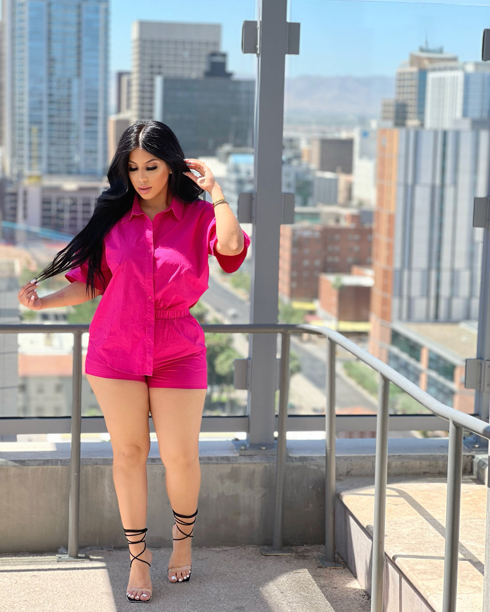 Kiley Set - Fuchsia
