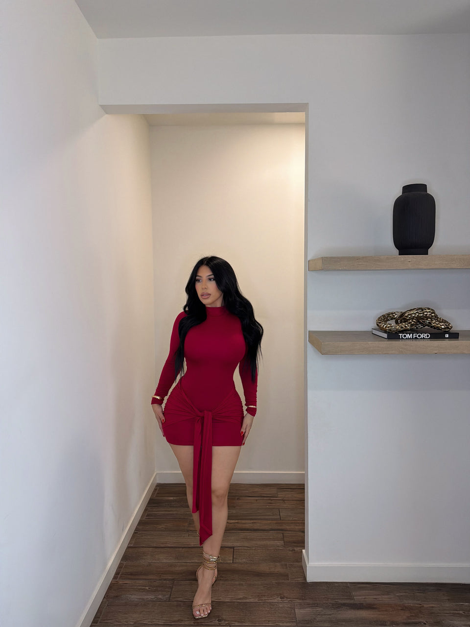 Red Velvet Kiss Dress