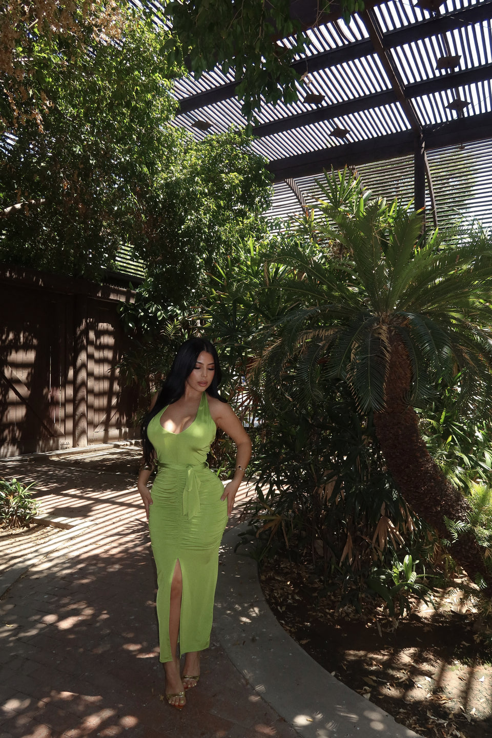 Verdant Muse Dress