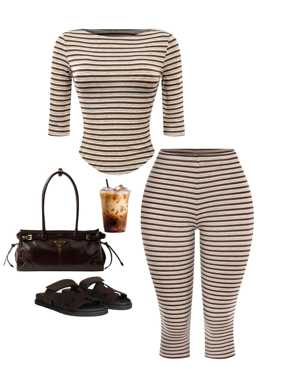 Brown Espresso Set