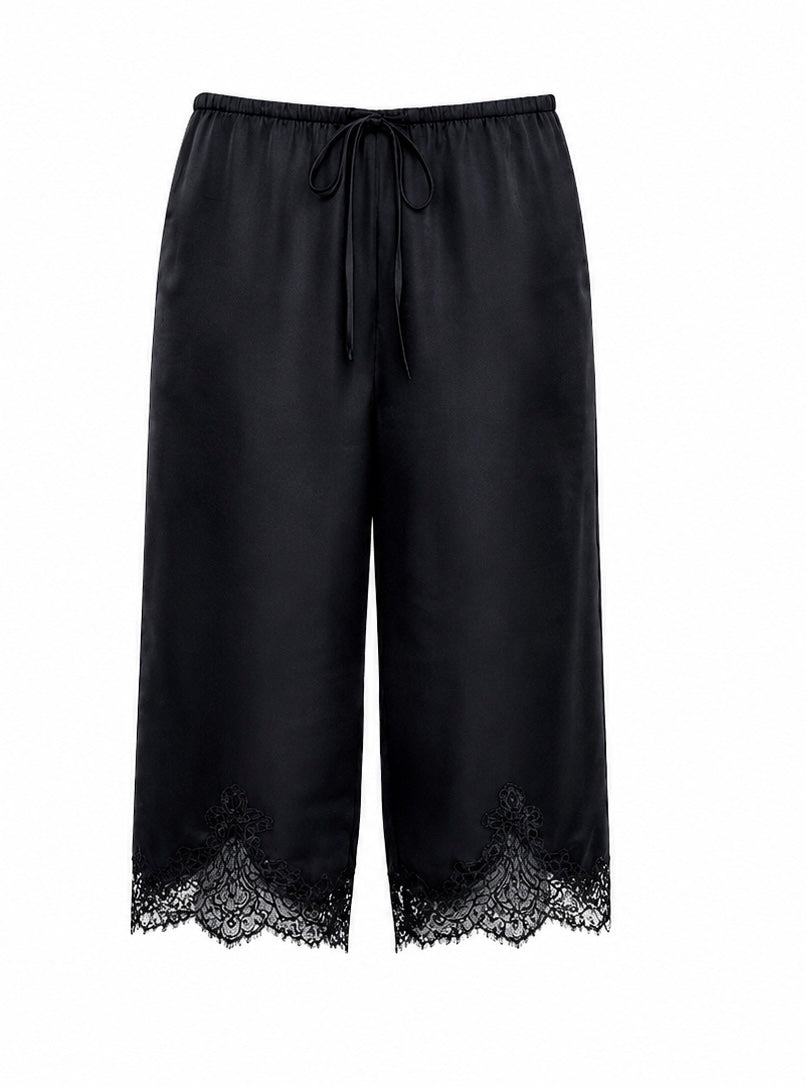 Victoria Satin Bermuda Shorts