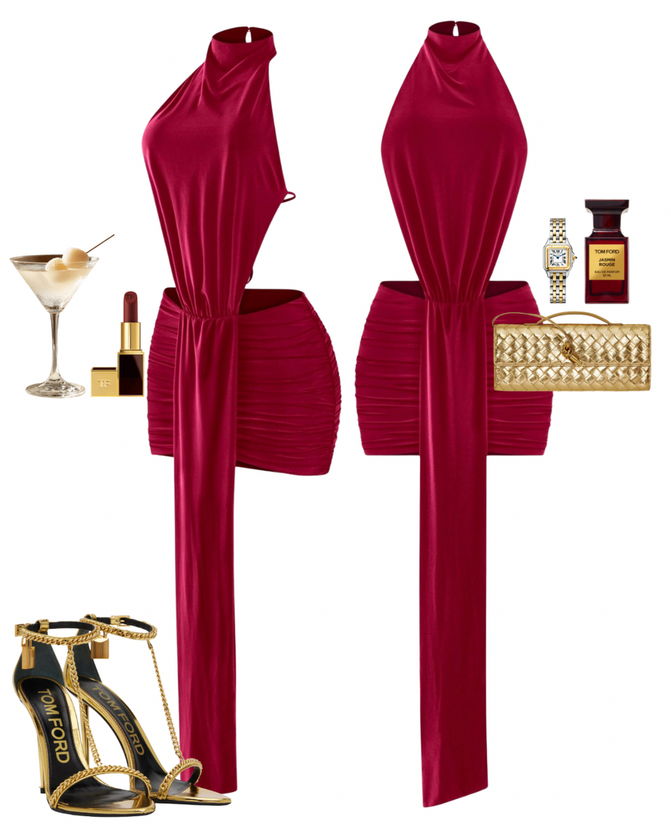 Scarlet Seduction Dress