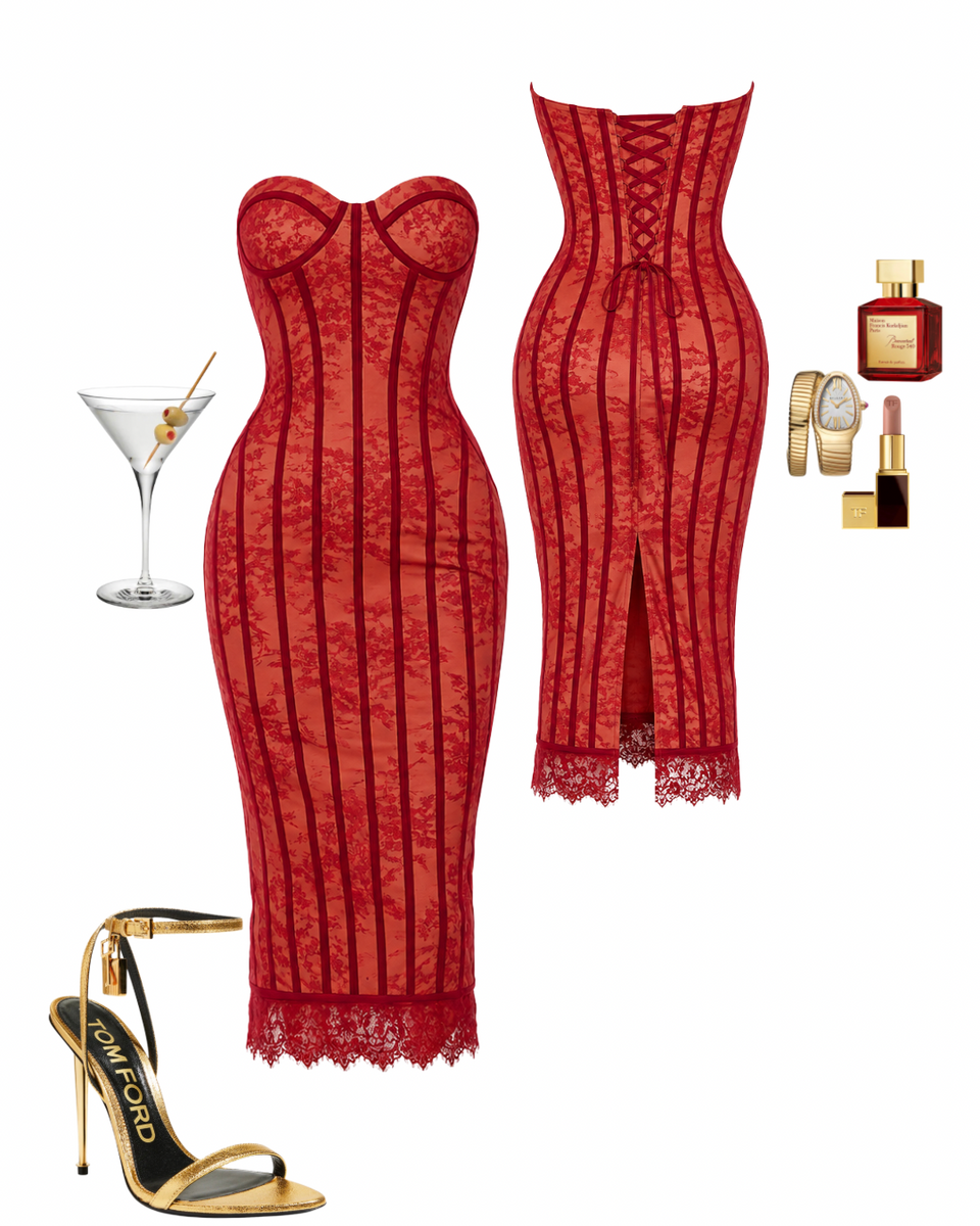 Exclusive Taste Midi Dress