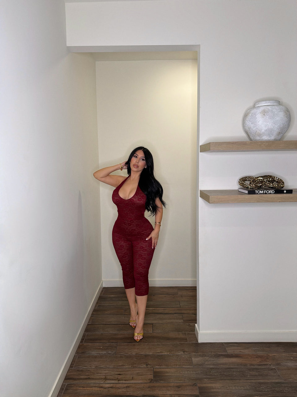 The Rouge Lace Jumpsuit