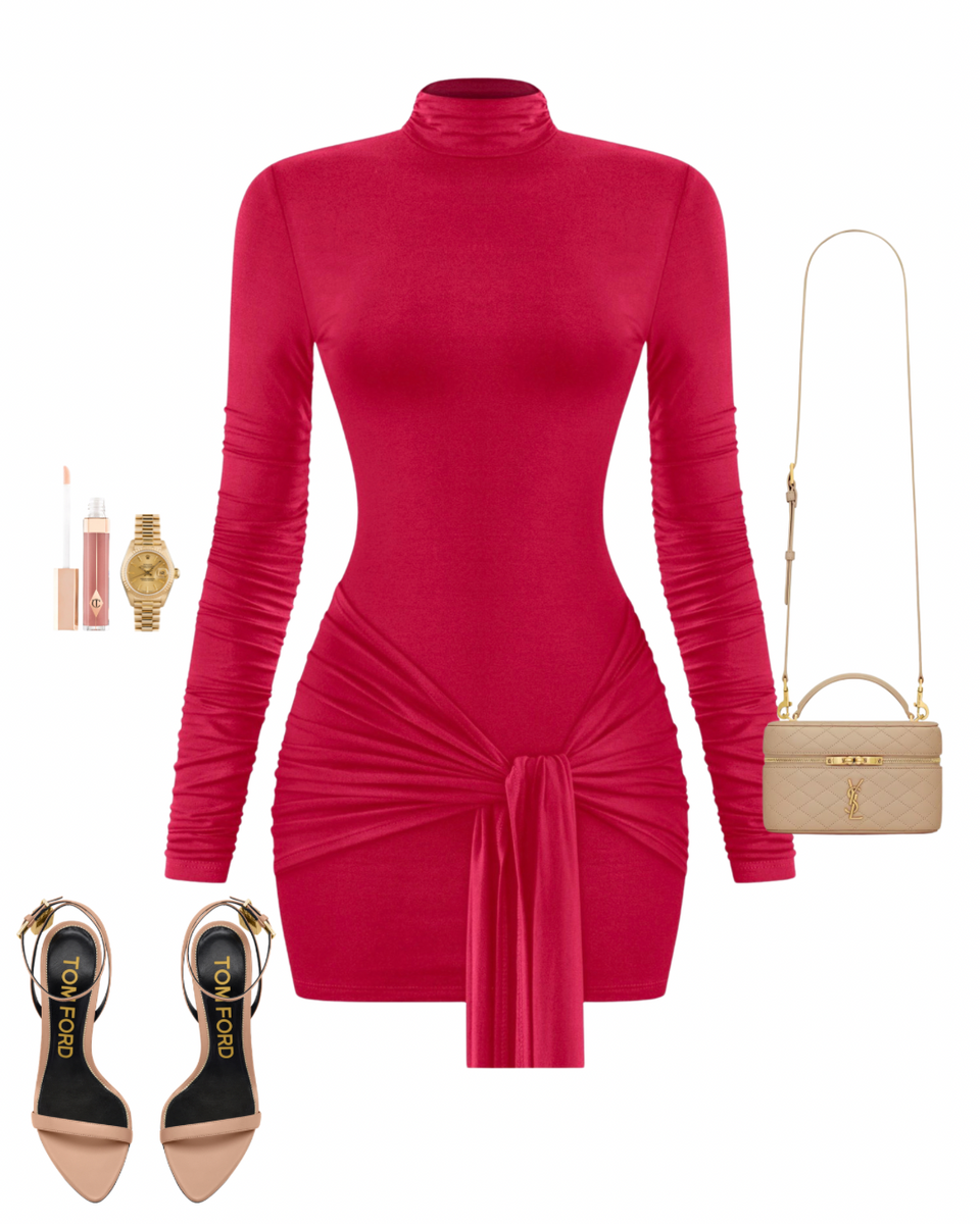 Red Velvet Kiss Dress