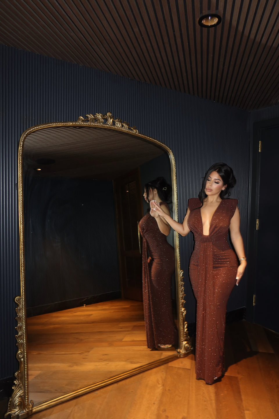 Molten Elegance Dress