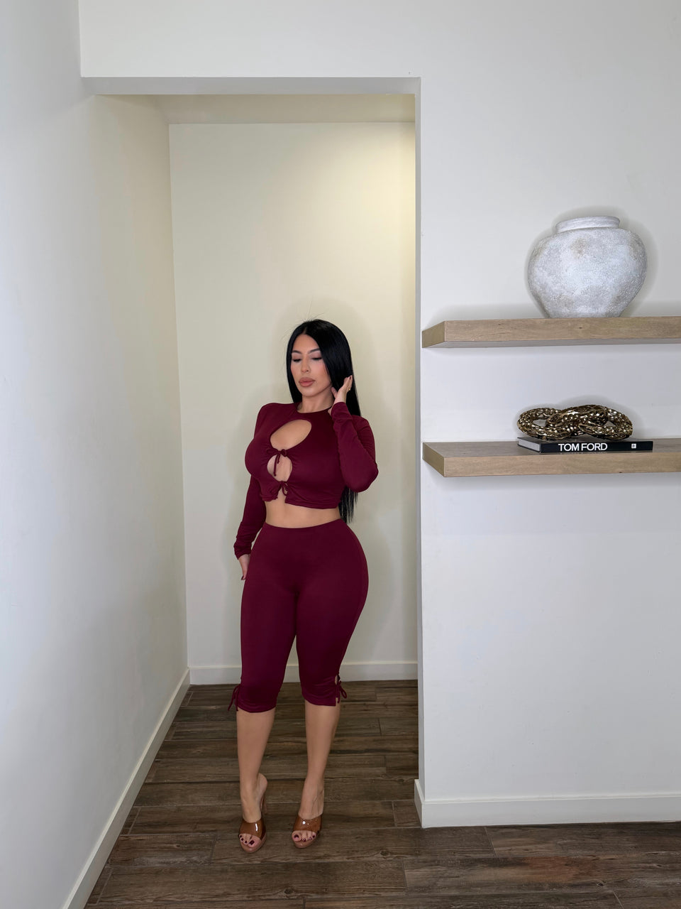 Bordeaux Tie Set